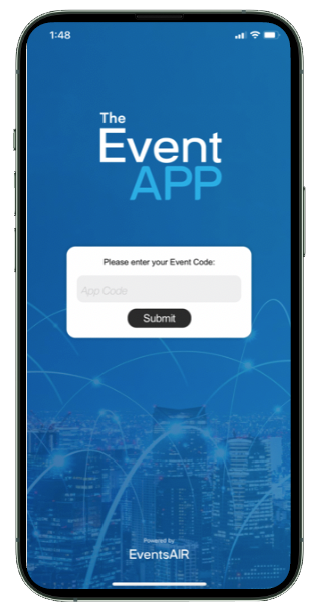 app enter code screen