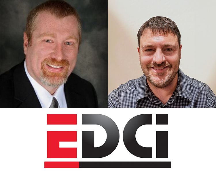 EDCi speakers and logo