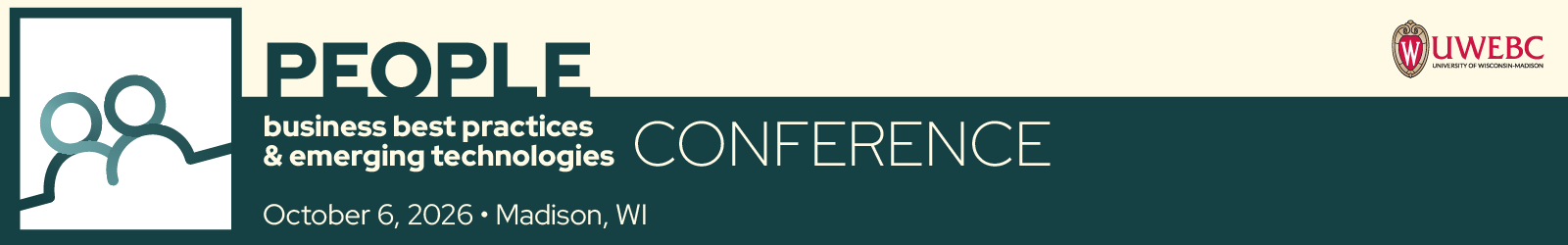 People conference track header