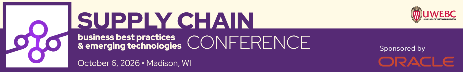 Supply Chain Track, sponsored by Oracle