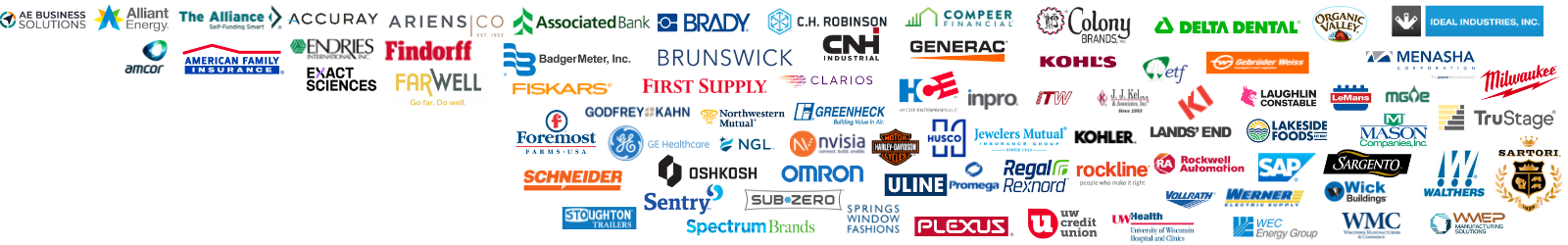 UWEBC member company logos as of July 2025