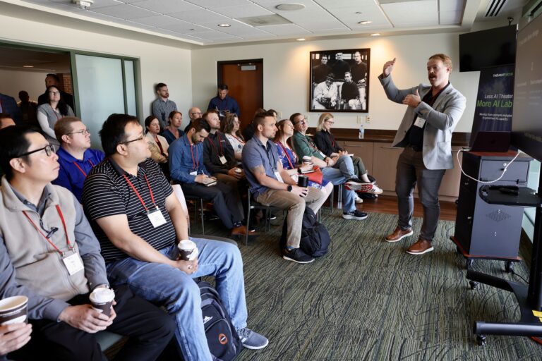 WDS attendees in a session