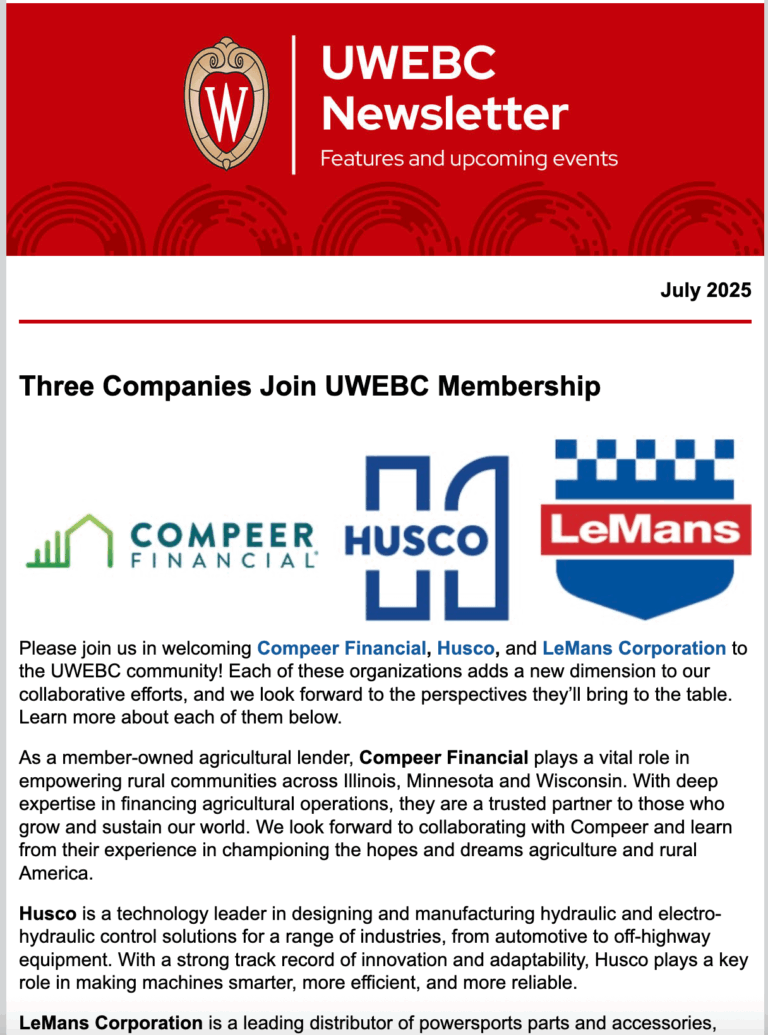July 2025 newsletter