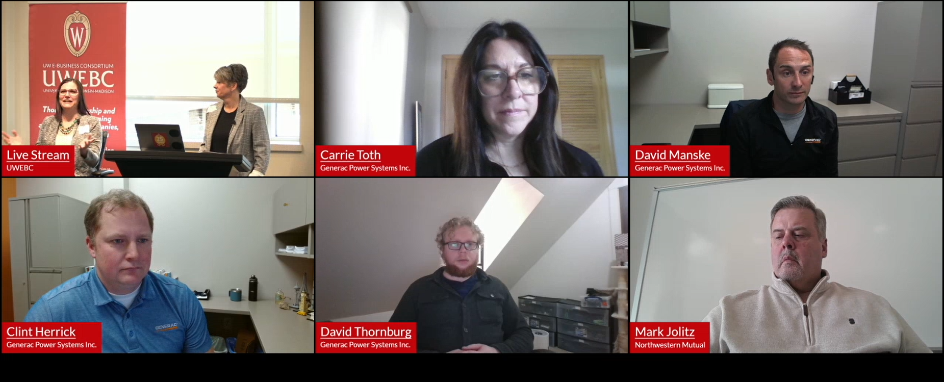 1. Full Event Recording: How UWEBC Members are Integrating and Garnering Value of Generative AI Today thumbnail