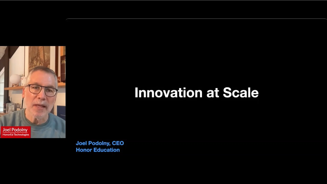 3. Honor Education Presentation: Innovation at Scale thumbnail