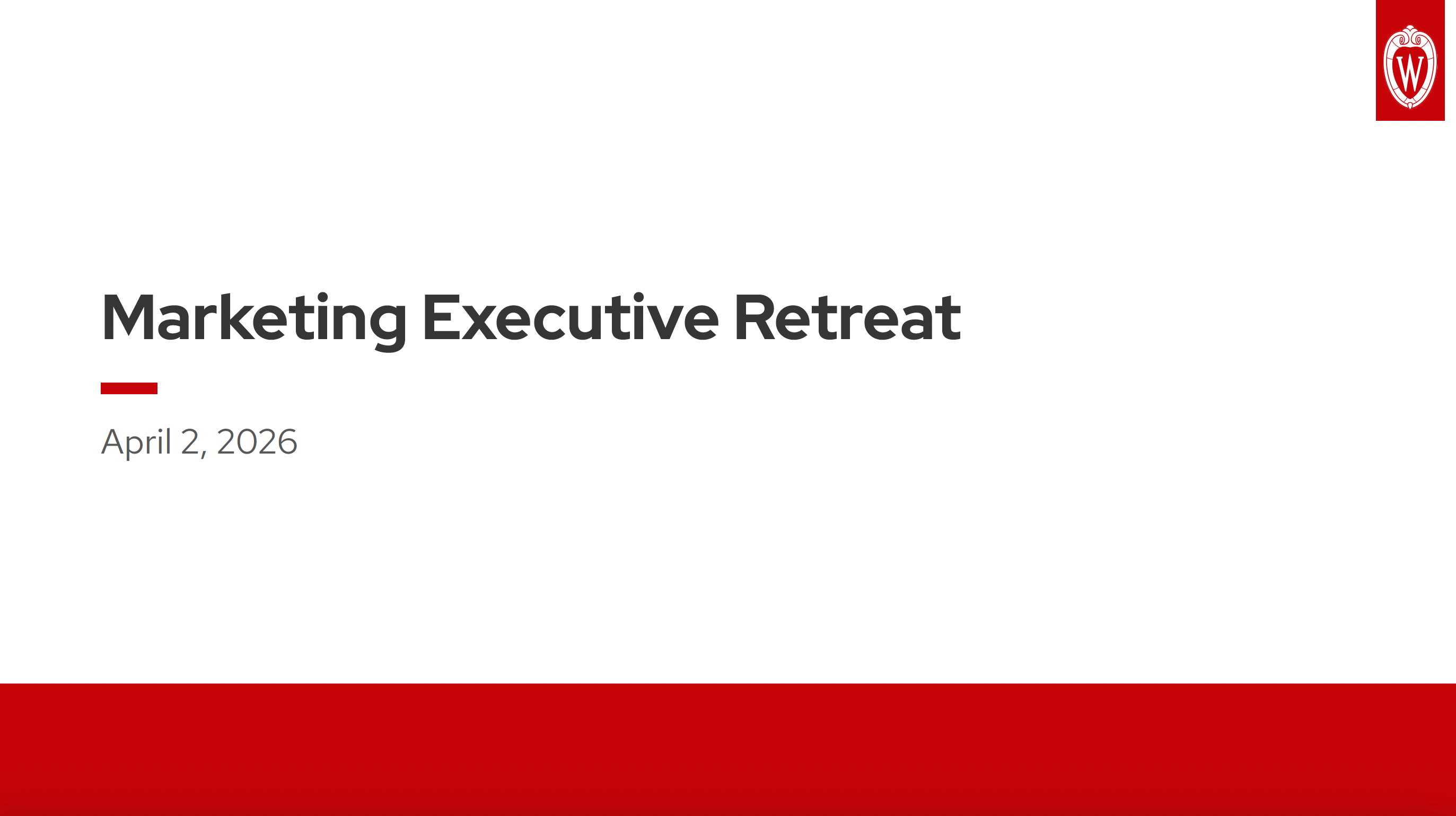 Marketing Executive Retreat Slides thumbnail