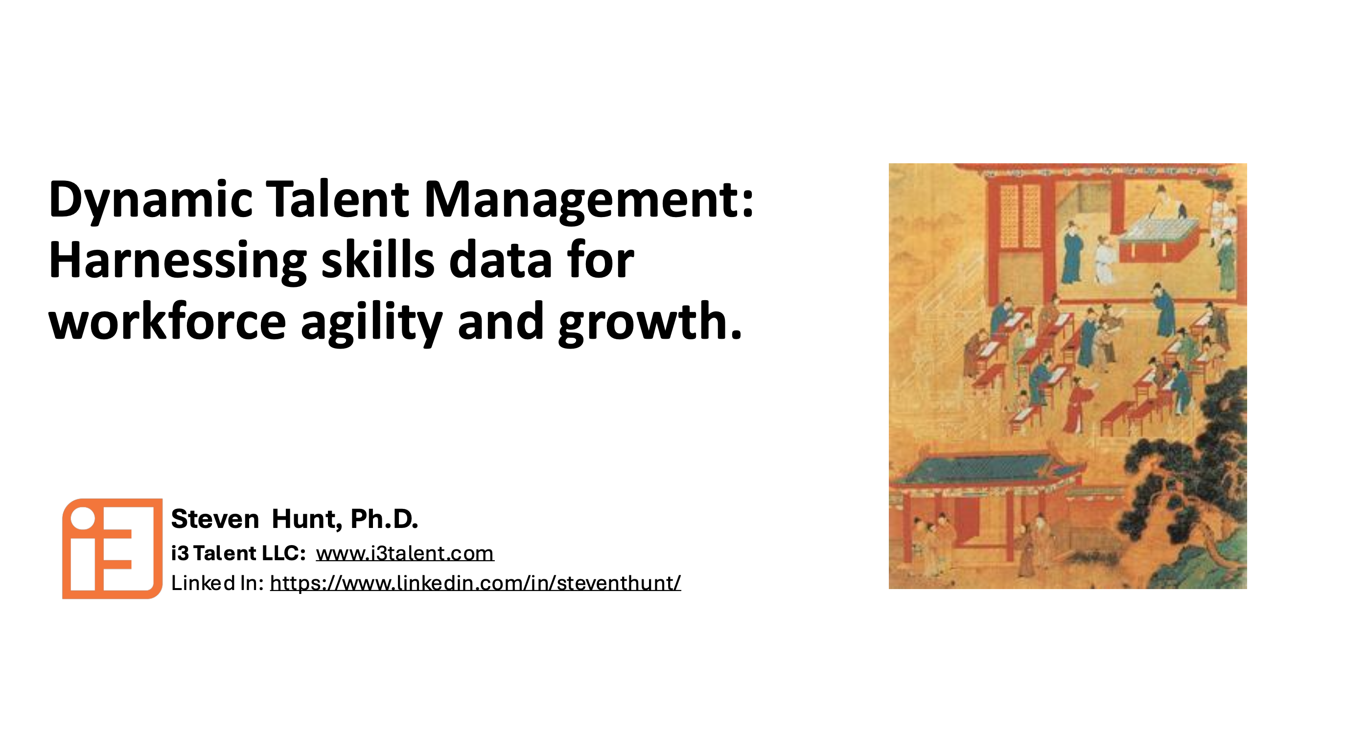 HR2511 Dynamic Talent Management: Harnessing Skills Data for Workforce ...