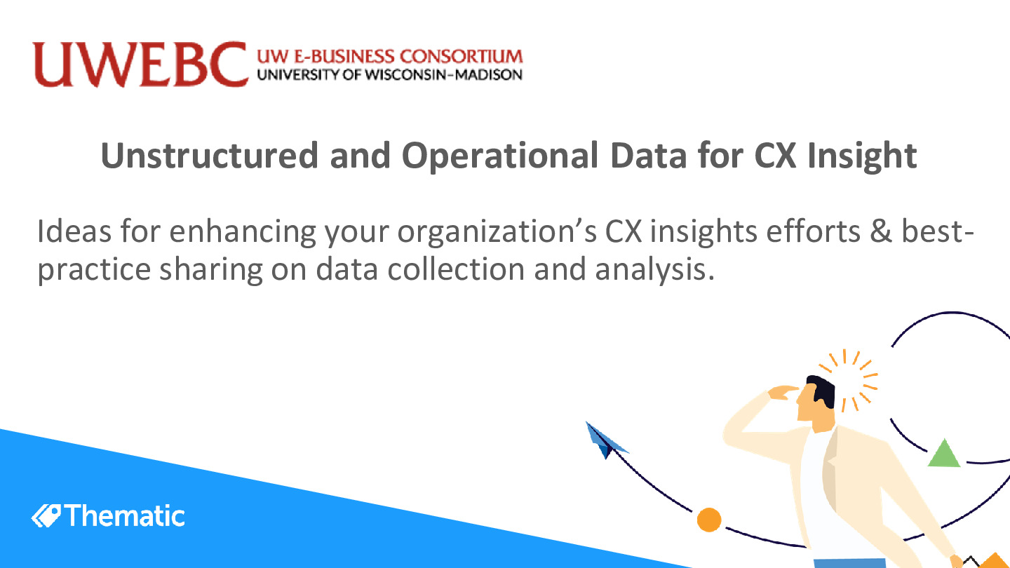 Thematic Presentation Slides: Unstructured and Operational Data for CX Insight thumbnail
