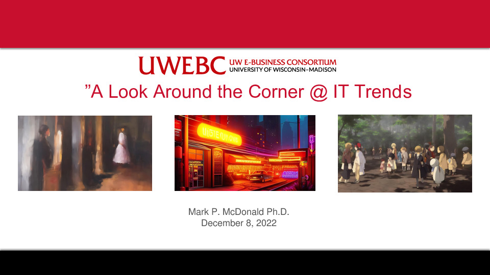 3. Mark McDonald Slides: A Look Around the Corner at IT Trends thumbnail