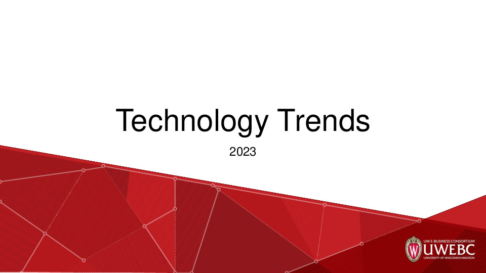 2. UWEBC Presentation Slides: IT Trends for 2023 thumbnail