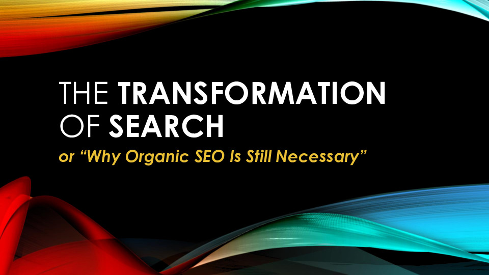 ESPN Presentation Slides: The Transformation of Search - An SEO Perspective thumbnail