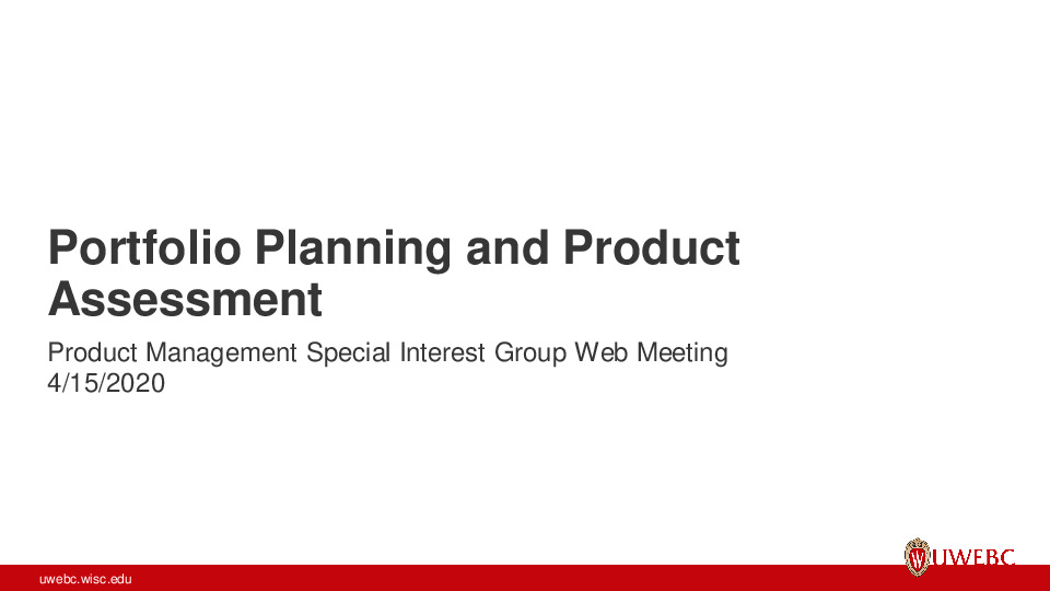 UWEBC Presentation Slides: Introduction and Group Mission thumbnail
