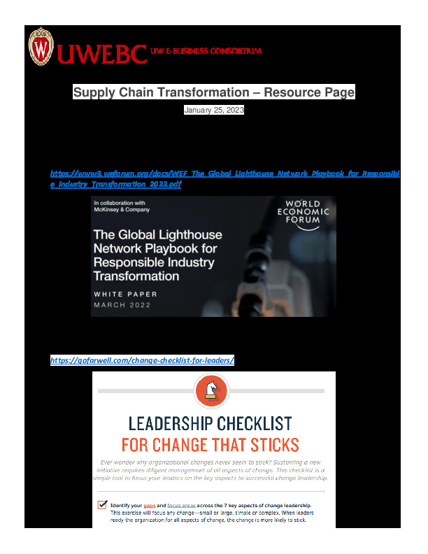 Supply Chain Transformation Resource Guide thumbnail
