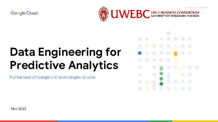 3. Google Cloud Presentation Slides: Data Engineering for Prescriptive Analytics thumbnail