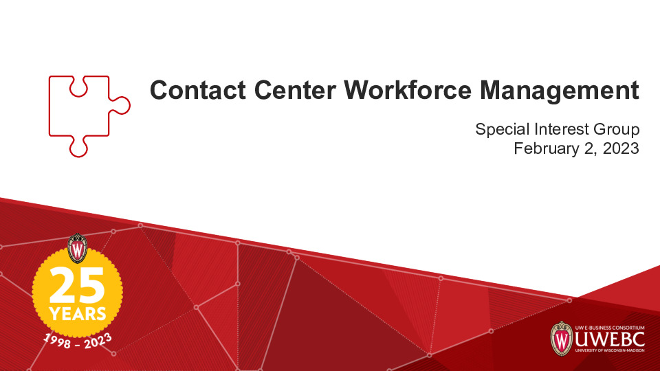 UWEBC Presentation Slides: Contact Center Workforce Management thumbnail